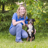Stefanie mit Jack :