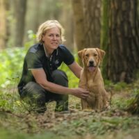 Stephanie mit Alba : 